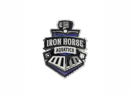 Iron Horse Aquatics (Metal Badge)
